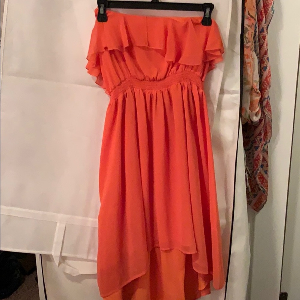 Chiffon High-low Dress